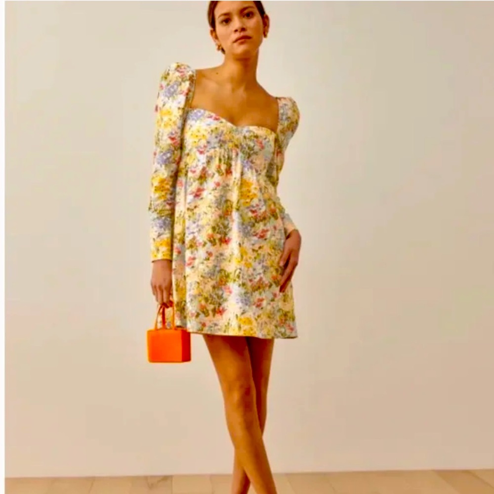 Brand Reformation Size 0 Color Countryside Floral Print